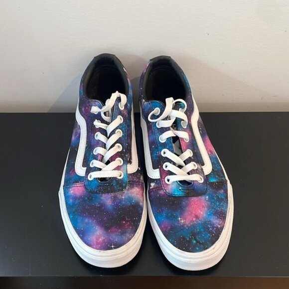 Vans unisex Galaxy Multicolor Cosmic Lace-Up Shoes sneakers women’s 11 men’s 9 - Picture 2 of 6